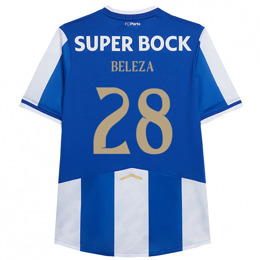 Danxen Barn Tatiana Beleza #28 Blå Vit Hemmatröja Matchtröjor 2025/26 Tröjor T-Tröja