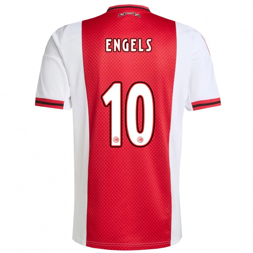Danxen Barn Chip Engels #10 Röd Vit Hemmatröja Matchtröjor 2025/26 Tröjor T-Tröja