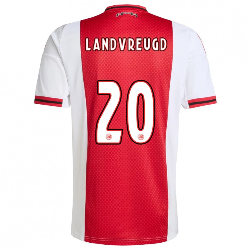 Danxen Barn Nafairon Landvreugd #20 Röd Vit Hemmatröja Matchtröjor 2025/26 Tröjor T-Tröja