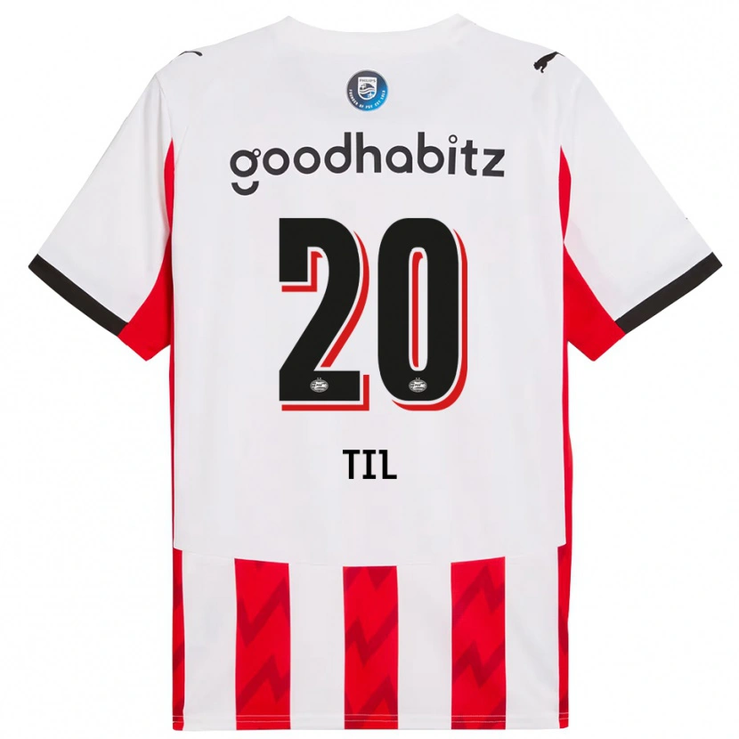 Danxen Barn Guus Til #20 Röd Vit Hemmatröja Matchtröjor 2025/26 Tröjor T-Tröja