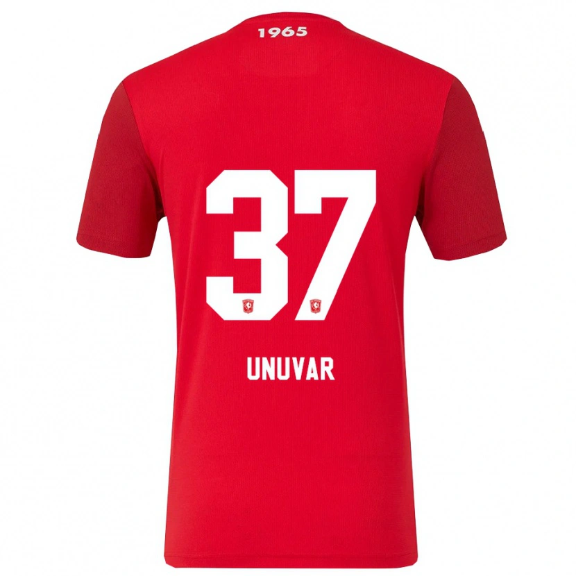 Danxen Barn Naci Ünüvar #37 Röd Vit Hemmatröja Matchtröjor 2025/26 Tröjor T-Tröja