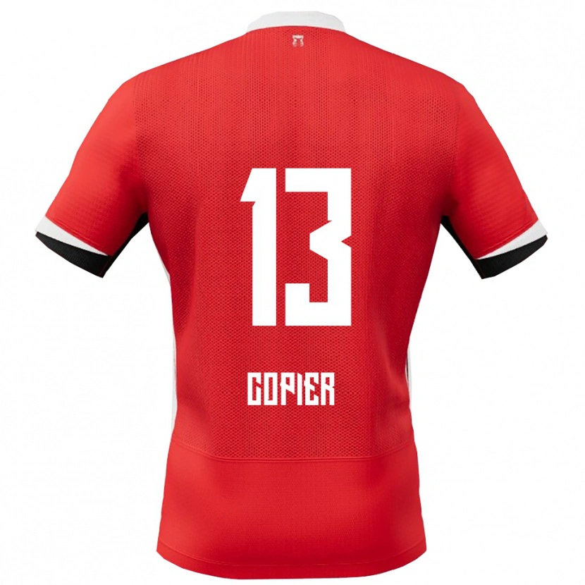 Danxen Barn Febe Copier #13 Röd Vit Hemmatröja Matchtröjor 2025/26 Tröjor T-Tröja