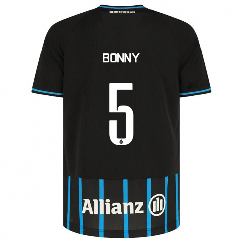 Danxen Barn Chionne Bonny #5 Svart Blå Hemmatröja Matchtröjor 2025/26 Tröjor T-Tröja