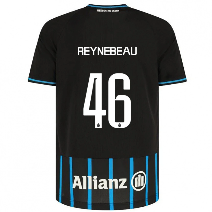 Danxen Barn Clementine Reynebeau #46 Svart Blå Hemmatröja Matchtröjor 2025/26 Tröjor T-Tröja