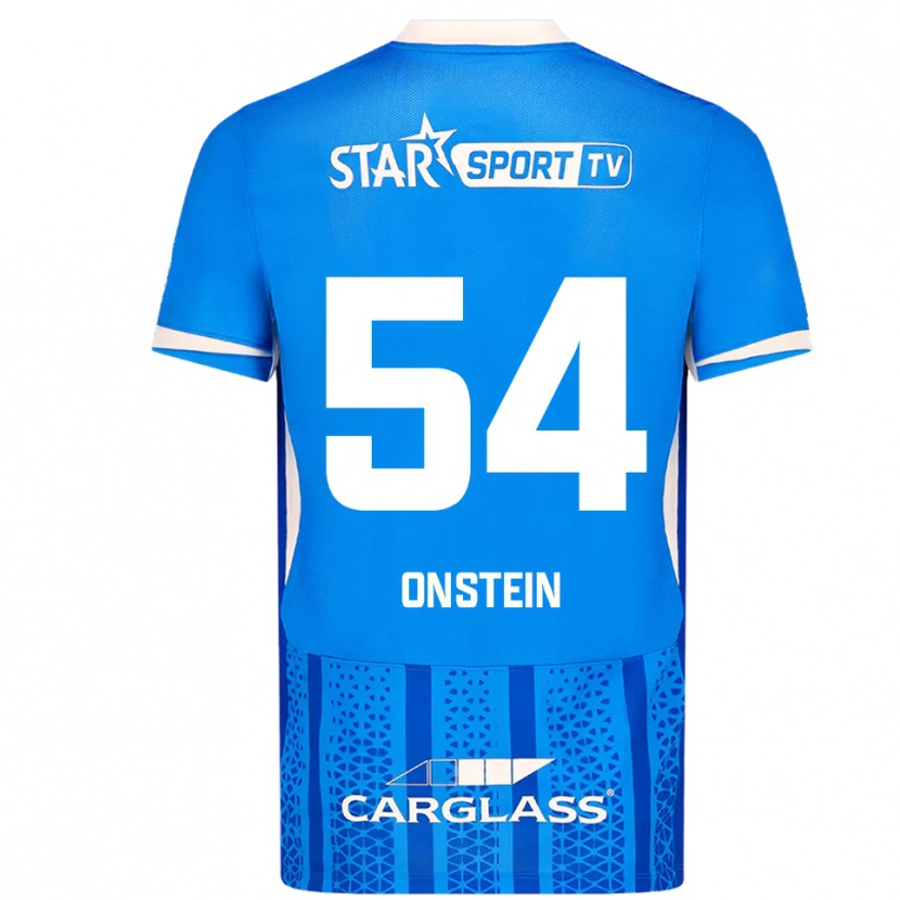 Danxen Barn Juwensley Onstein #54 Blå Vit Hemmatröja Matchtröjor 2025/26 Tröjor T-Tröja