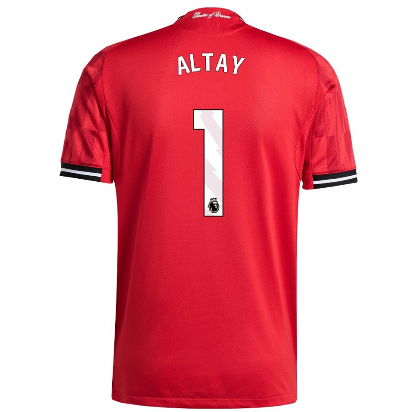 Danxen Barn Altay Bayındır #1 Röd Svart Vit Hemmatröja Matchtröjor 2025/26 Tröjor T-Tröja