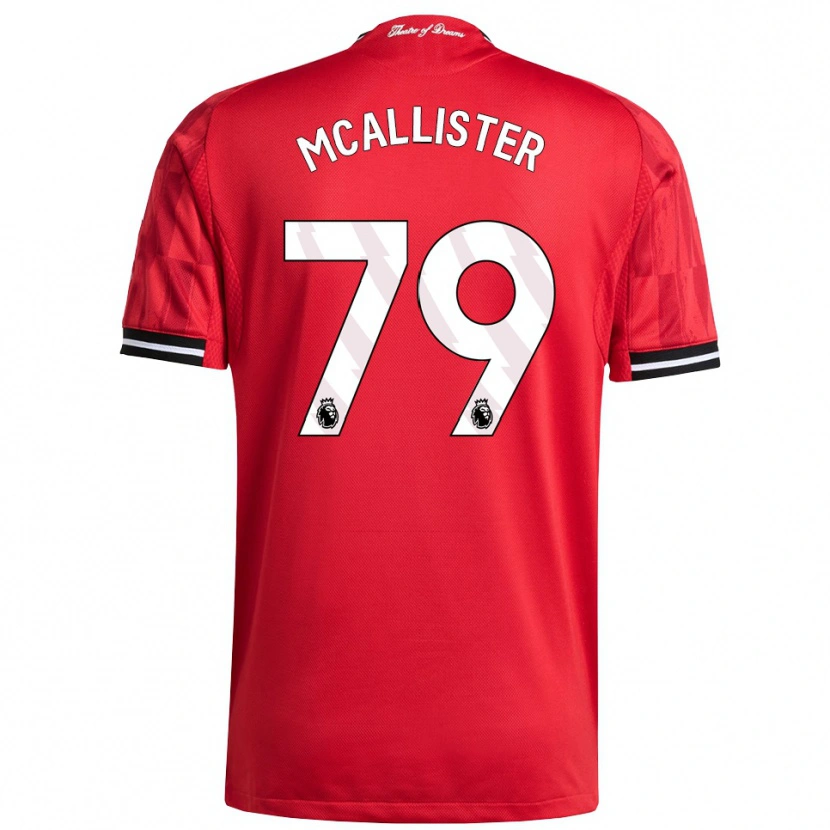 Danxen Barn Finley Mcallister #79 Röd Svart Vit Hemmatröja Matchtröjor 2025/26 Tröjor T-Tröja