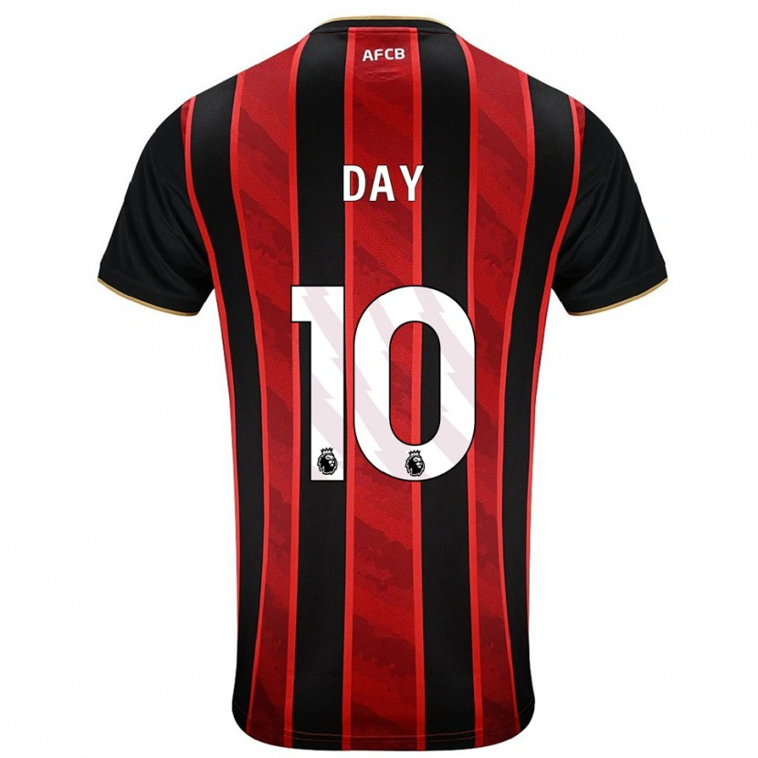 Danxen Barn Jonny Day #10 Röd Svart Hemmatröja Matchtröjor 2025/26 Tröjor T-Tröja
