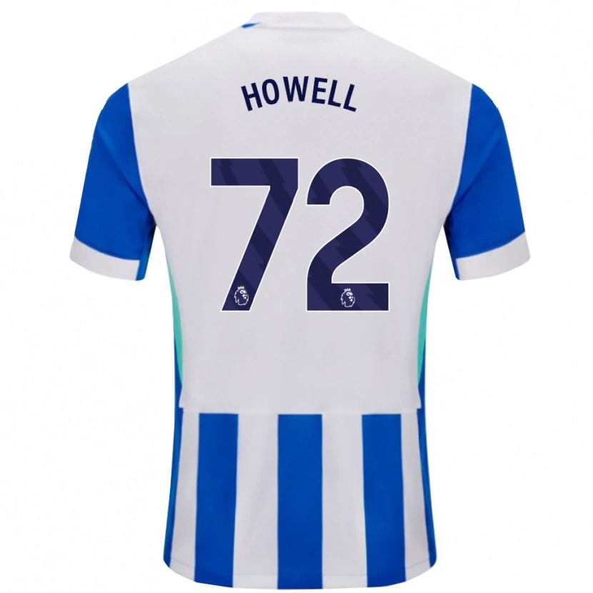 Danxen Barn Harry Howell #72 Blå Vit Hemmatröja Matchtröjor 2025/26 Tröjor T-Tröja