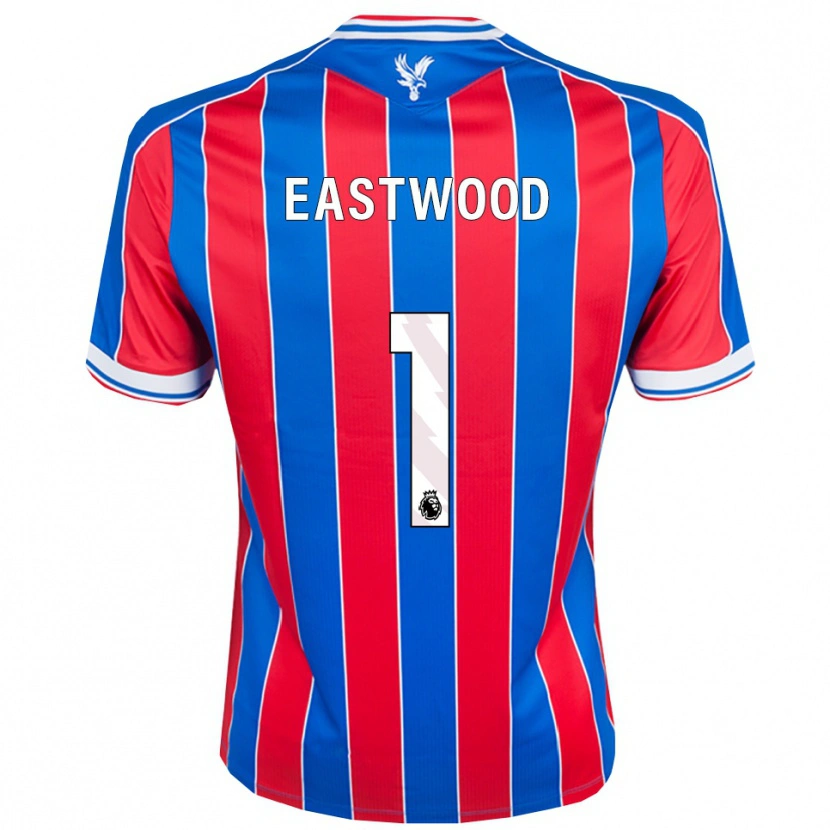 Danxen Barn Billy Eastwood #1 Blå Röd Vit Hemmatröja Matchtröjor 2025/26 Tröjor T-Tröja