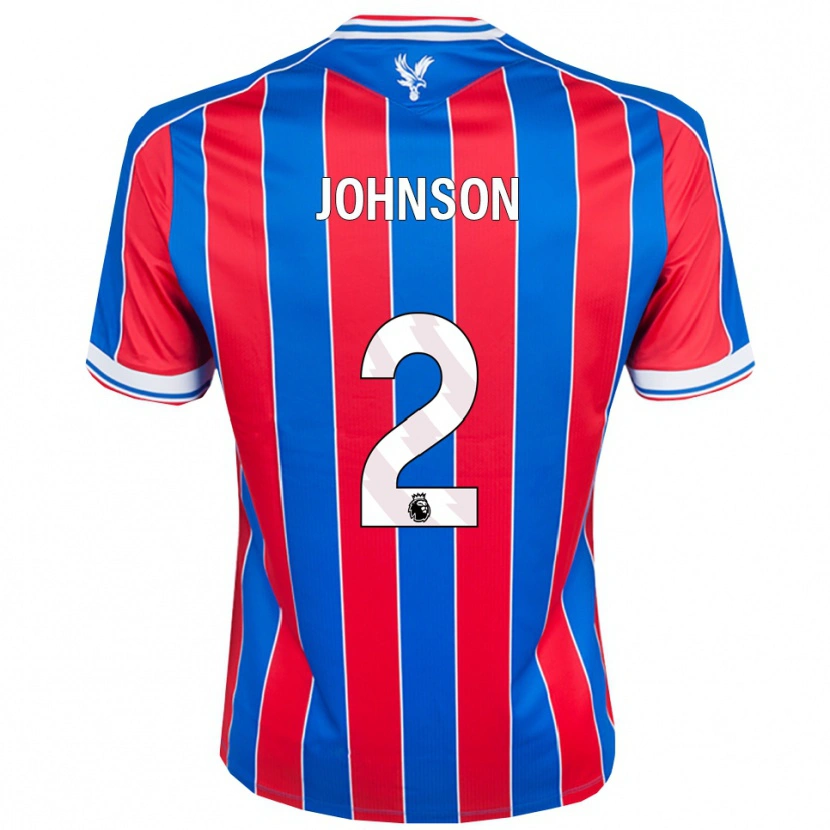 Danxen Barn Annabel Johnson #2 Blå Röd Vit Hemmatröja Matchtröjor 2025/26 Tröjor T-Tröja