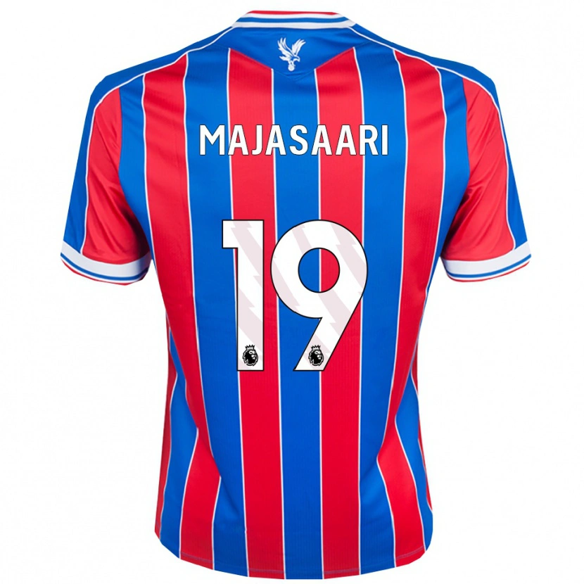 Danxen Barn Milla-Maj Majasaari #19 Blå Röd Vit Hemmatröja Matchtröjor 2025/26 Tröjor T-Tröja