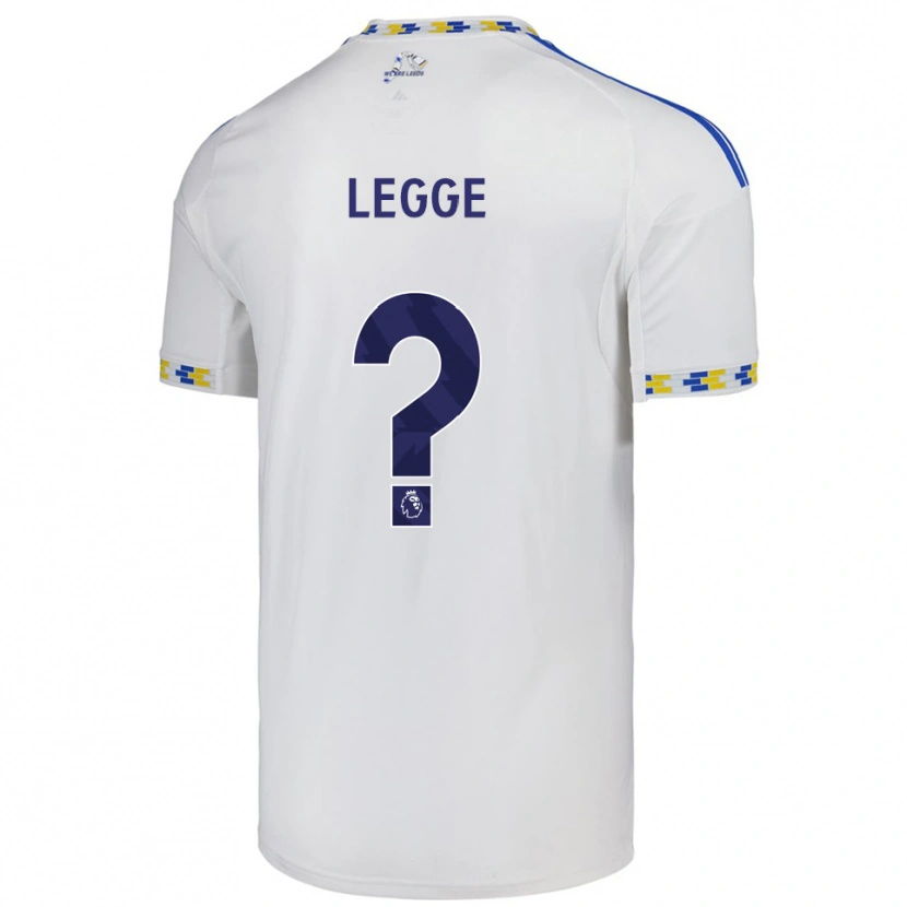 Danxen Barn Shauna Legge #0 Vit Blå Hemmatröja Matchtröjor 2025/26 Tröjor T-Tröja