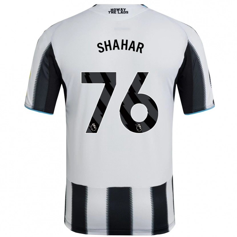 Danxen Barn Leo Shahar #76 Svart Vit Hemmatröja Matchtröjor 2025/26 Tröjor T-Tröja