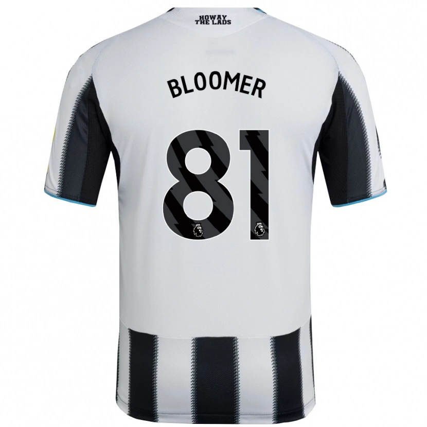 Danxen Barn Guy Bloomer #81 Svart Vit Hemmatröja Matchtröjor 2025/26 Tröjor T-Tröja