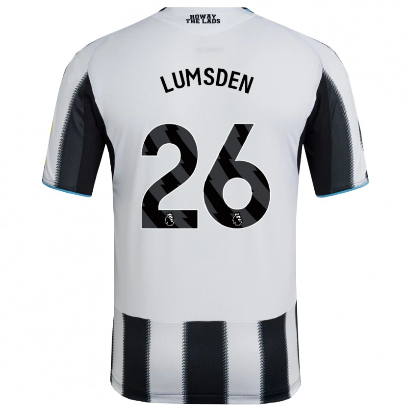 Danxen Barn Beth Lumsden #26 Svart Vit Hemmatröja Matchtröjor 2025/26 Tröjor T-Tröja
