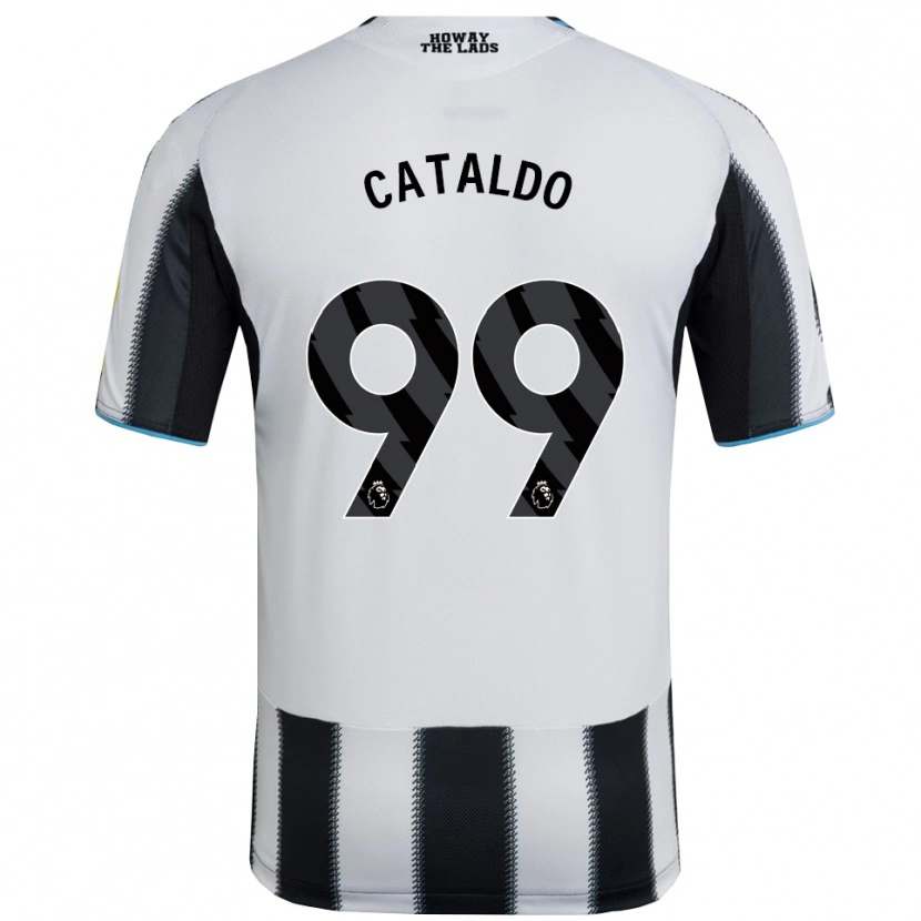 Danxen Barn Lia Cataldo #99 Svart Vit Hemmatröja Matchtröjor 2025/26 Tröjor T-Tröja