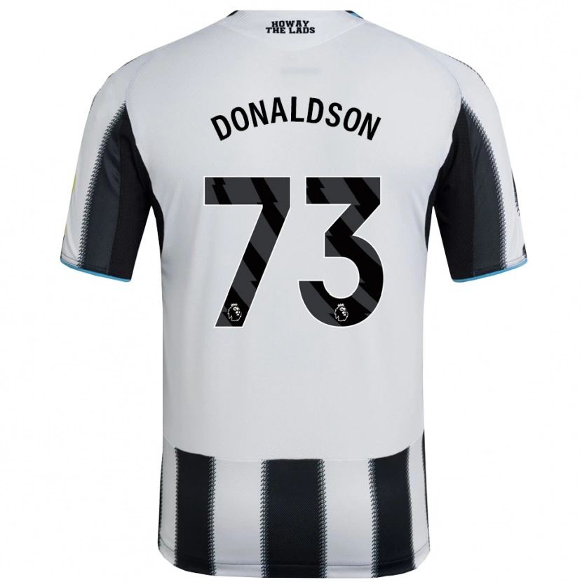 Danxen Barn Josh Donaldson #73 Svart Vit Hemmatröja Matchtröjor 2025/26 Tröjor T-Tröja
