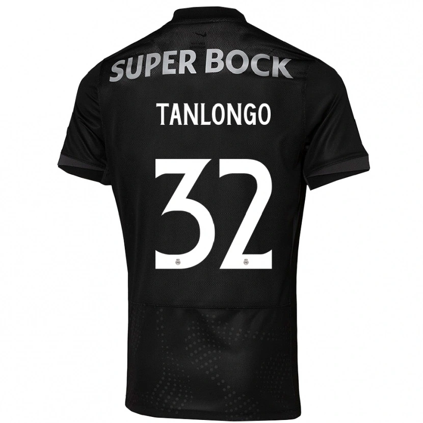 Danxen Barn Mateo Tanlongo #32 Svart Vit Bortatröja Matchtröjor 2025/26 Tröjor T-Tröja