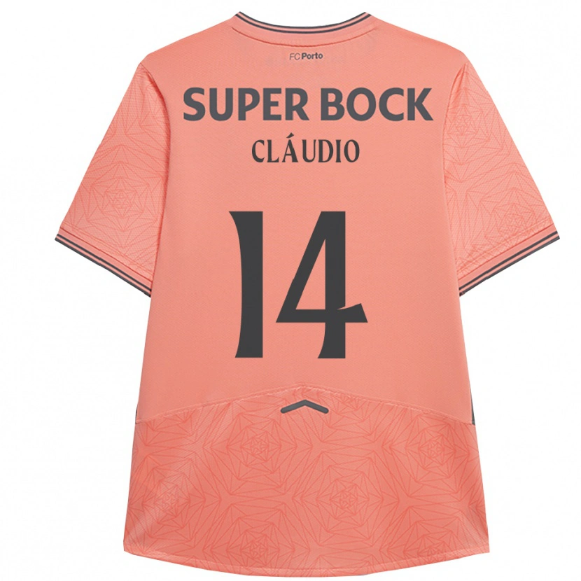 Danxen Barn Cláudio Ramos #14 Rosa Marinblå Bortatröja Matchtröjor 2025/26 Tröjor T-Tröja