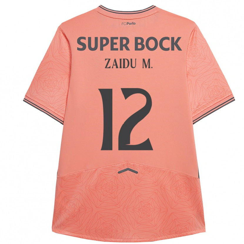 Danxen Barn Zaidu #12 Rosa Marinblå Bortatröja Matchtröjor 2025/26 Tröjor T-Tröja