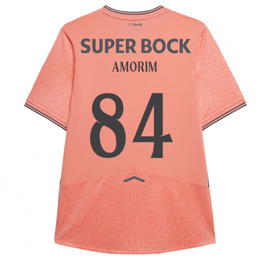 Danxen Barn Beatriz Amorim #84 Rosa Marinblå Bortatröja Matchtröjor 2025/26 Tröjor T-Tröja