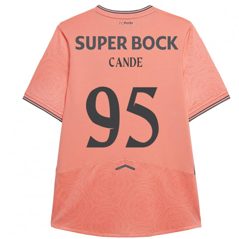 Danxen Barn Anhá Cande #95 Rosa Marinblå Bortatröja Matchtröjor 2025/26 Tröjor T-Tröja
