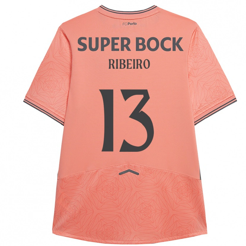 Danxen Barn Salvador Ribeiro #13 Rosa Marinblå Bortatröja Matchtröjor 2025/26 Tröjor T-Tröja