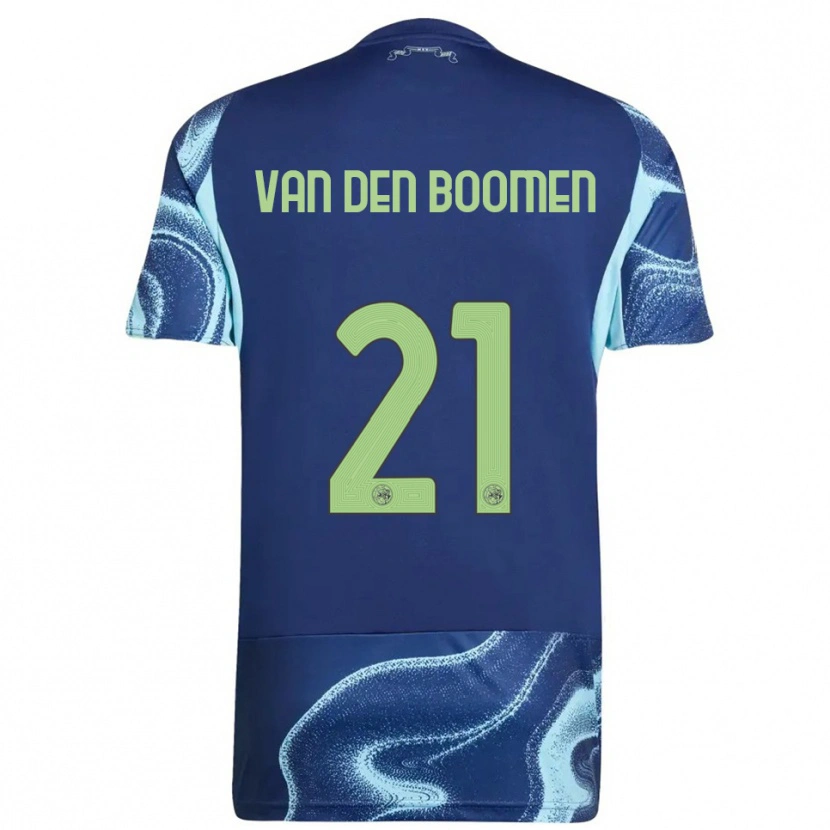 Danxen Barn Branco Van Den Boomen #21 Marinblå Himmelsblå Bortatröja Matchtröjor 2025/26 Tröjor T-Tröja