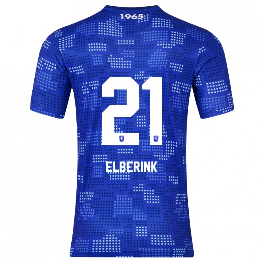 Danxen Barn Eva Oude Elberink #21 Blå Himmelsblå Bortatröja Matchtröjor 2025/26 Tröjor T-Tröja