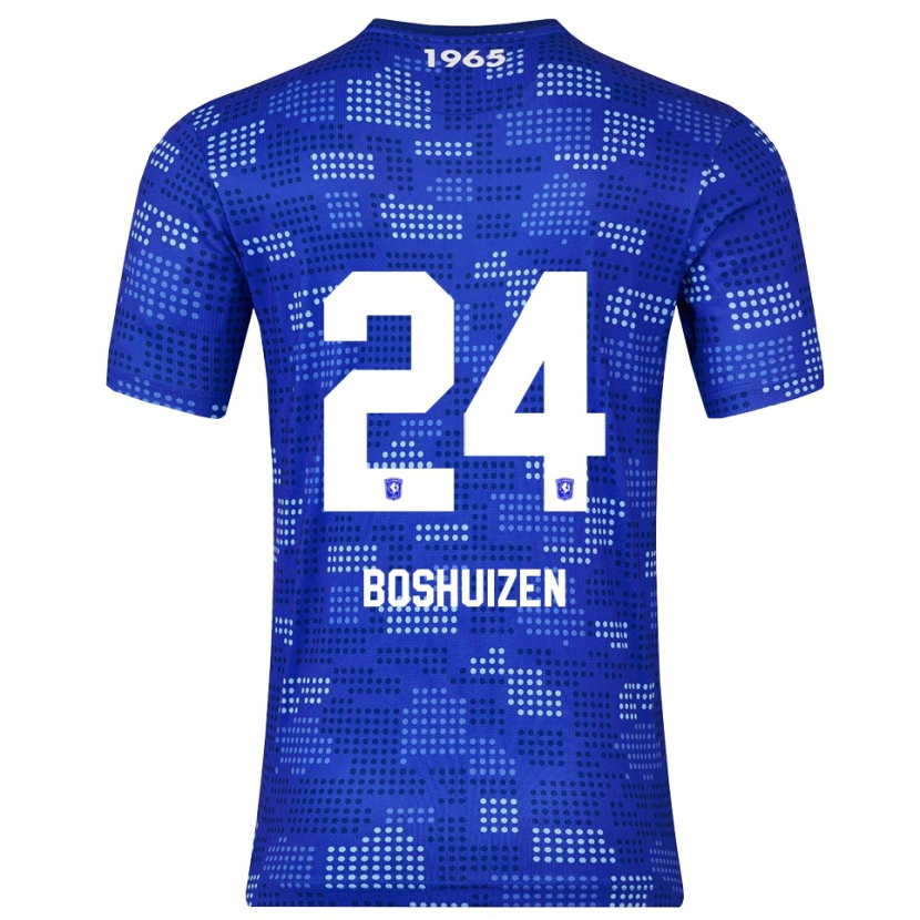 Danxen Barn Annouk Boshuizen #24 Blå Himmelsblå Bortatröja Matchtröjor 2025/26 Tröjor T-Tröja