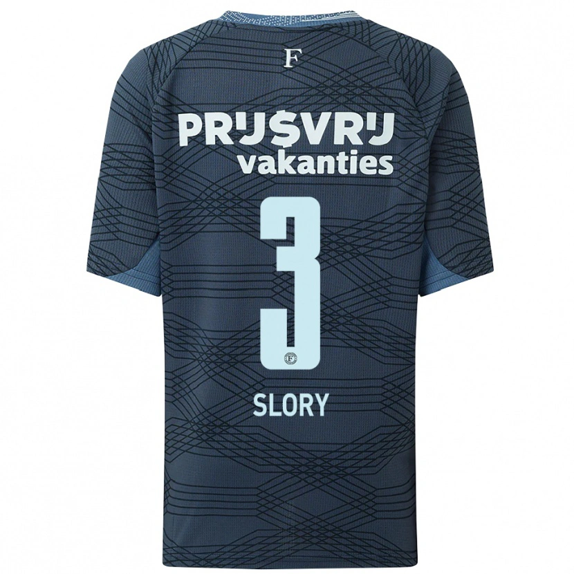 Danxen Barn Dani Slory #3 Svart Grå Bortatröja Matchtröjor 2025/26 Tröjor T-Tröja