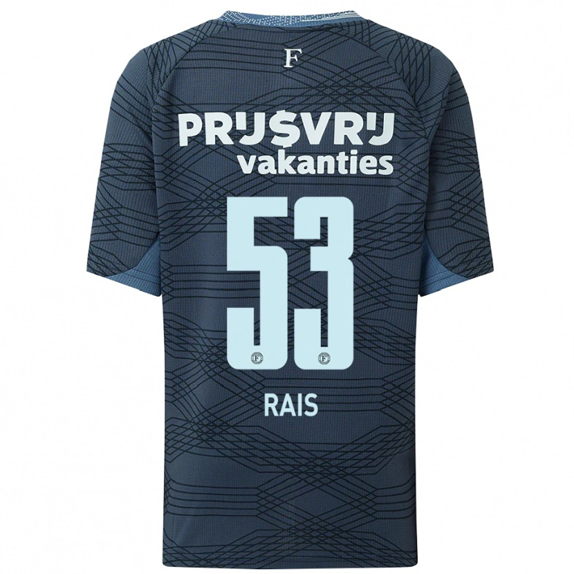 Danxen Barn Amir Rais #53 Svart Grå Bortatröja Matchtröjor 2025/26 Tröjor T-Tröja