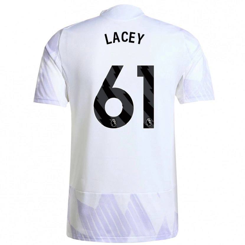 Danxen Barn Shea Lacey #61 Vit Lila Lila Bortatröja Matchtröjor 2025/26 Tröjor T-Tröja