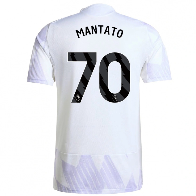 Danxen Barn Bendito Mantato #70 Vit Lila Lila Bortatröja Matchtröjor 2025/26 Tröjor T-Tröja