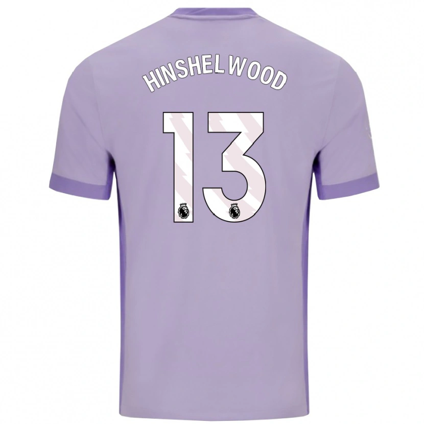 Danxen Barn Jack Hinshelwood #13 Taro Lila Vit Bortatröja Matchtröjor 2025/26 Tröjor T-Tröja