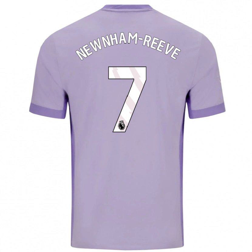 Danxen Barn Bode Newnham-Reeve #7 Taro Lila Vit Bortatröja Matchtröjor 2025/26 Tröjor T-Tröja