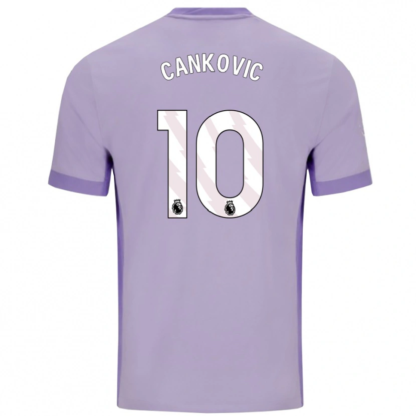 Danxen Barn Jelena Čanković #10 Taro Lila Vit Bortatröja Matchtröjor 2025/26 Tröjor T-Tröja