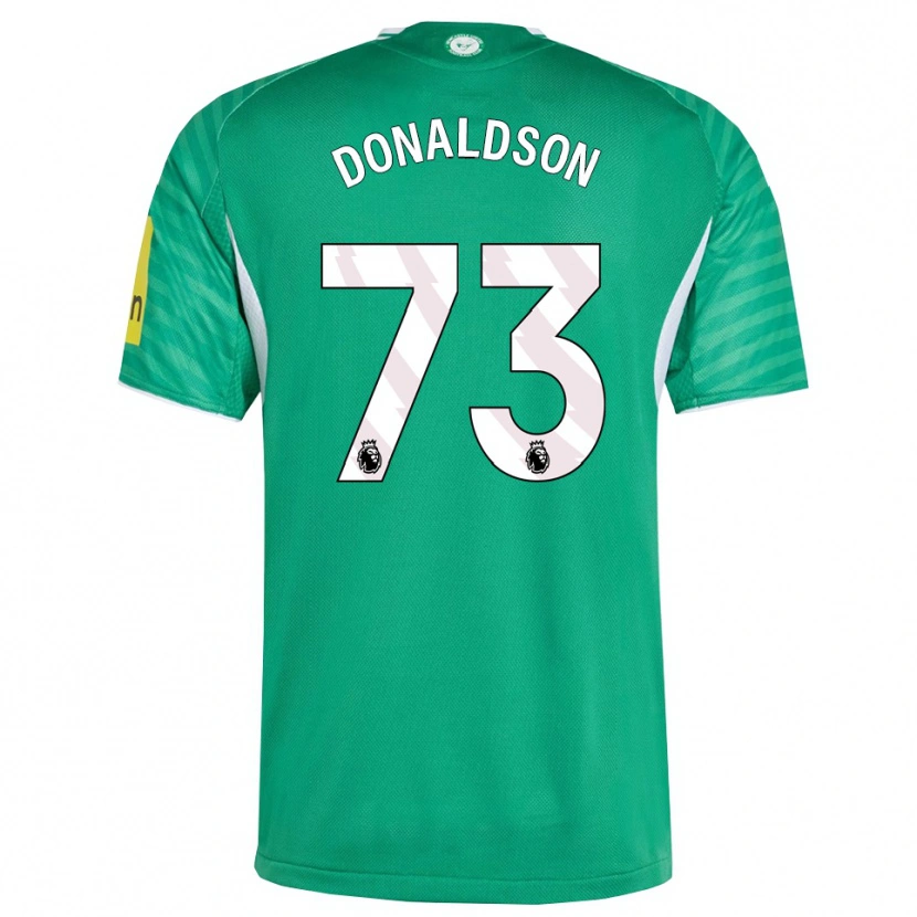 Danxen Barn Josh Donaldson #73 Grön Vit Bortatröja Matchtröjor 2025/26 Tröjor T-Tröja