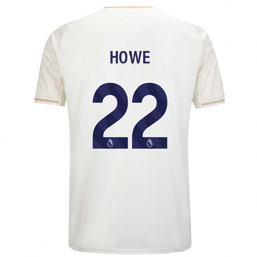Danxen Barn Casey Howe #22 Benvit Svart Bortatröja Matchtröjor 2025/26 Tröjor T-Tröja