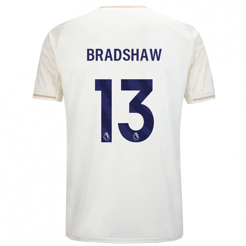 Danxen Barn Kanye Bradshaw #13 Benvit Svart Bortatröja Matchtröjor 2025/26 Tröjor T-Tröja