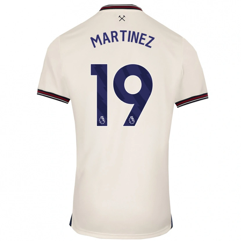 Danxen Barn Shekiera Martinez #19 Benvit Bortatröja Matchtröjor 2025/26 Tröjor T-Tröja