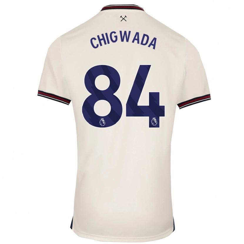 Danxen Barn David Chigwada #84 Benvit Bortatröja Matchtröjor 2025/26 Tröjor T-Tröja