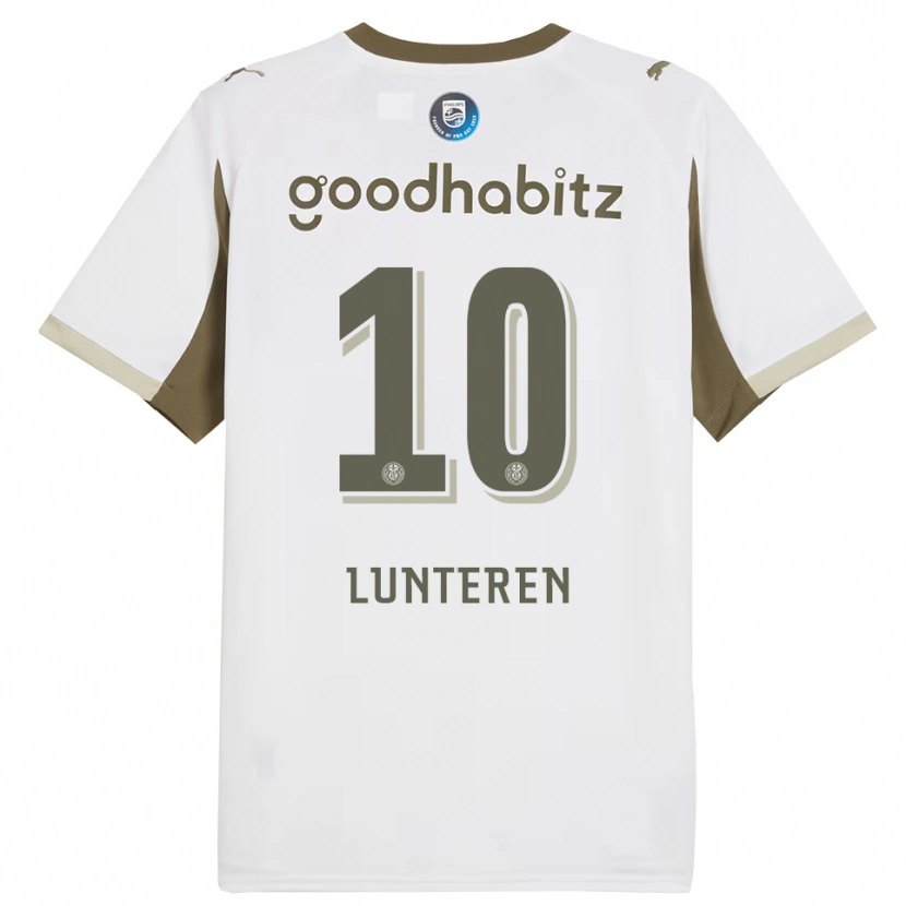 Danxen Barn Desiree Van Lunteren #10 Vit Grå Tredjesatsen Matchtröjor 2025/26 Tröjor T-Tröja