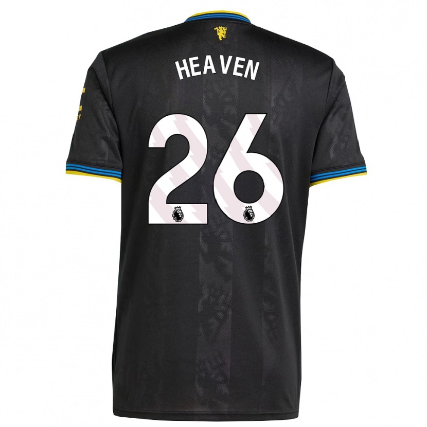 Danxen Barn Ayden Heaven #26 Svart Gul Blå Tredjesatsen Matchtröjor 2025/26 Tröjor T-Tröja