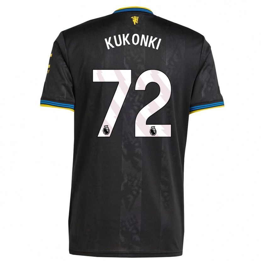 Danxen Barn Godwill Kukonki #72 Svart Gul Blå Tredjesatsen Matchtröjor 2025/26 Tröjor T-Tröja