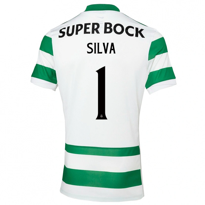 Danxen Män Rui Silva #1 Grön Vit Hemmatröja Matchtröjor 2025/26 Tröjor T-Tröja