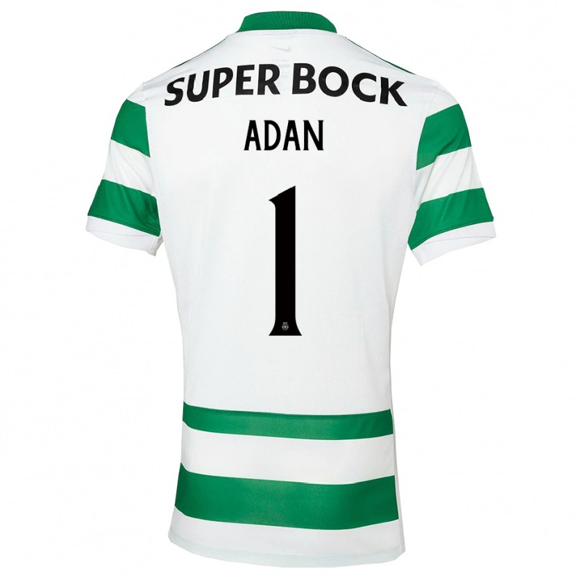 Danxen Män Antonio Adan #1 Grön Vit Hemmatröja Matchtröjor 2025/26 Tröjor T-Tröja