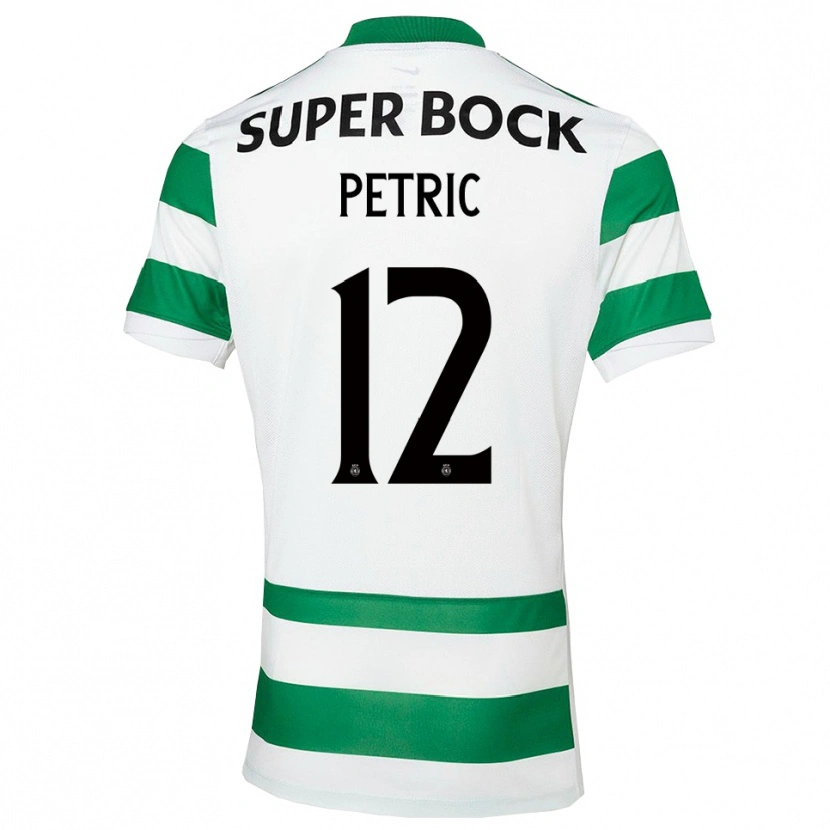 Danxen Män Luka Petric #12 Grön Vit Hemmatröja Matchtröjor 2025/26 Tröjor T-Tröja