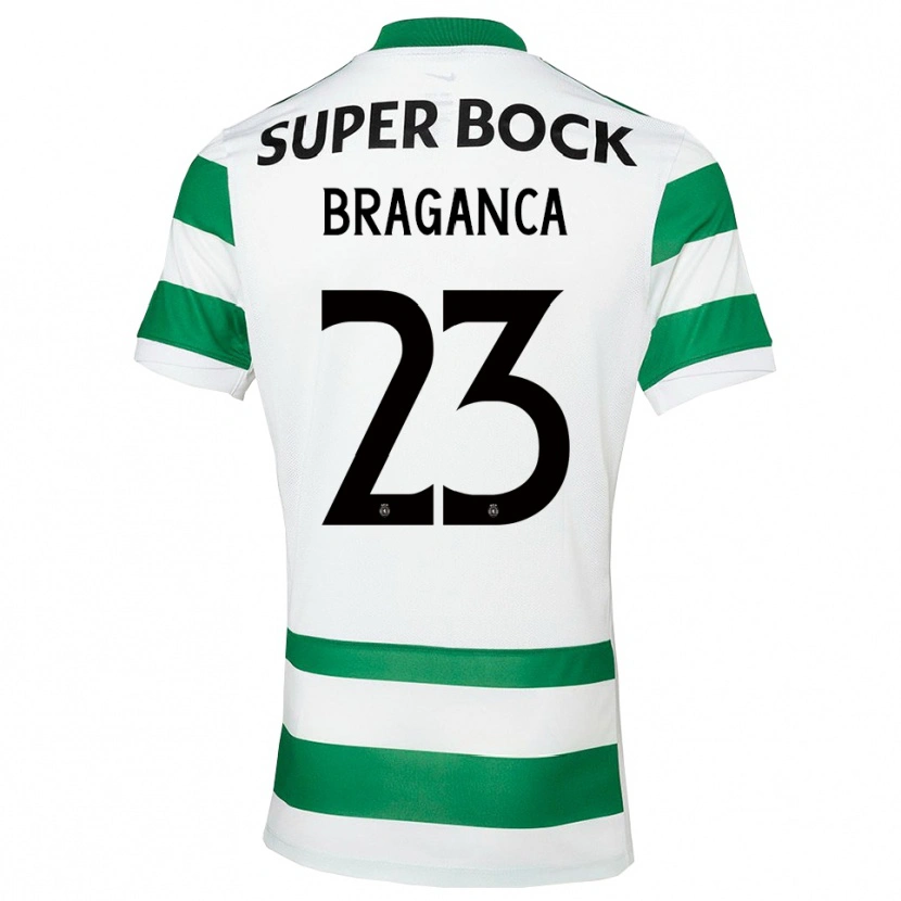 Danxen Män Daniel Bragança #23 Grön Vit Hemmatröja Matchtröjor 2025/26 Tröjor T-Tröja